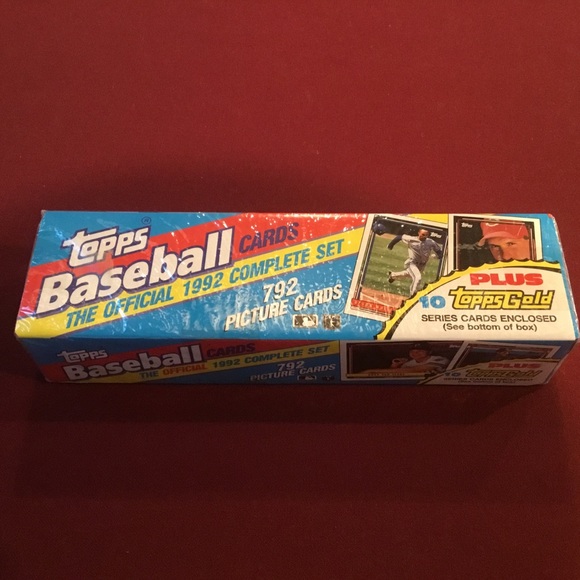 Topps 1992 Baseball Card Set with Box - Picture 1 of 3